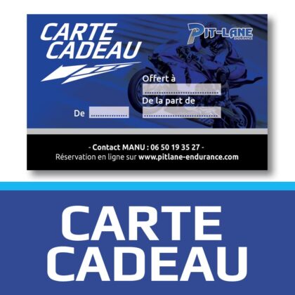 CARTE CADEAU PITALEN 2025 ROULAGE MOTO